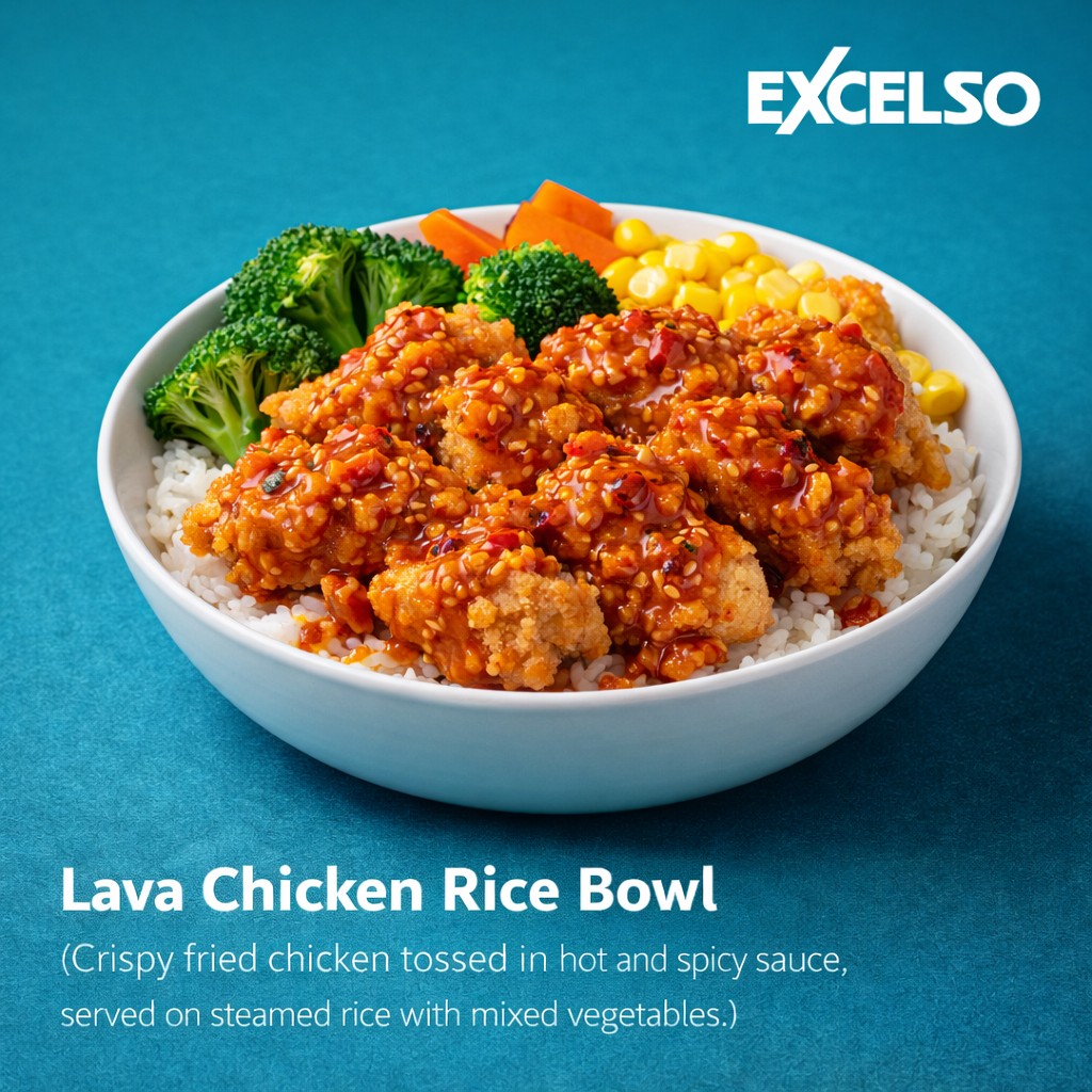 Lava Chicken Rice Bowl